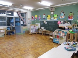5歳児きく組保育室
