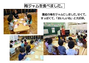 梅ジャムを食べました